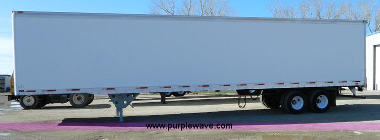 image for item D8758 2001 utility box van trailer
