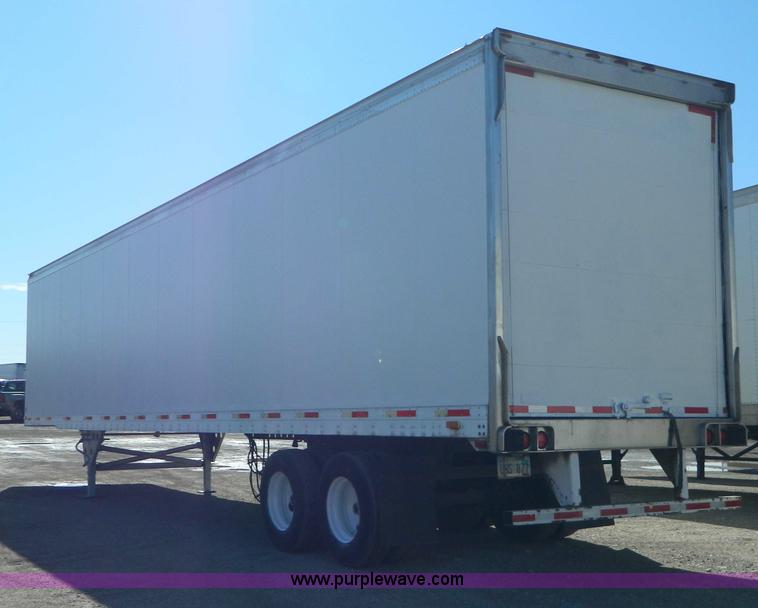 image for item D8758 2001 utility box van trailer