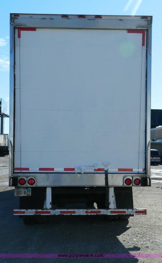image for item D8758 2001 utility box van trailer