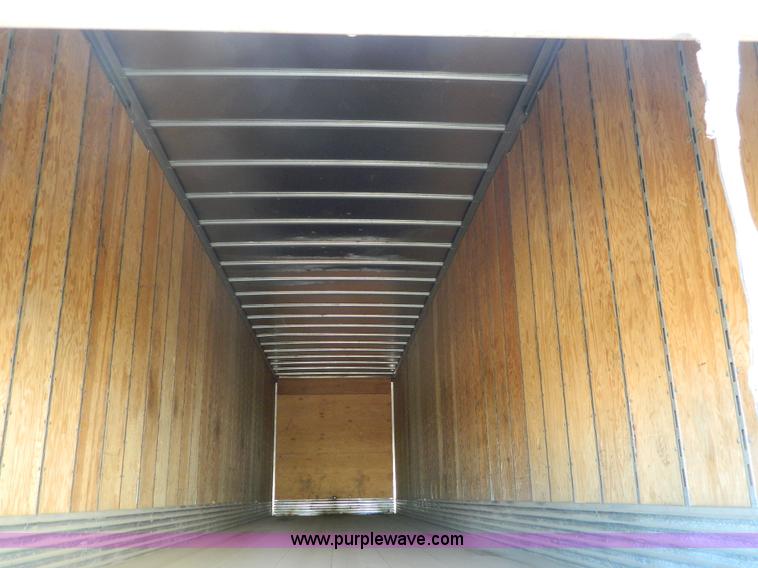 image for item D8758 2001 utility box van trailer