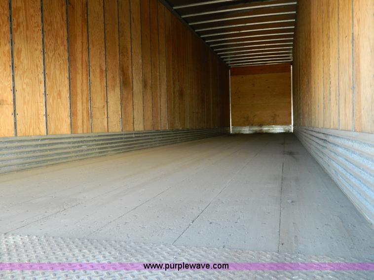 image for item D8758 2001 utility box van trailer