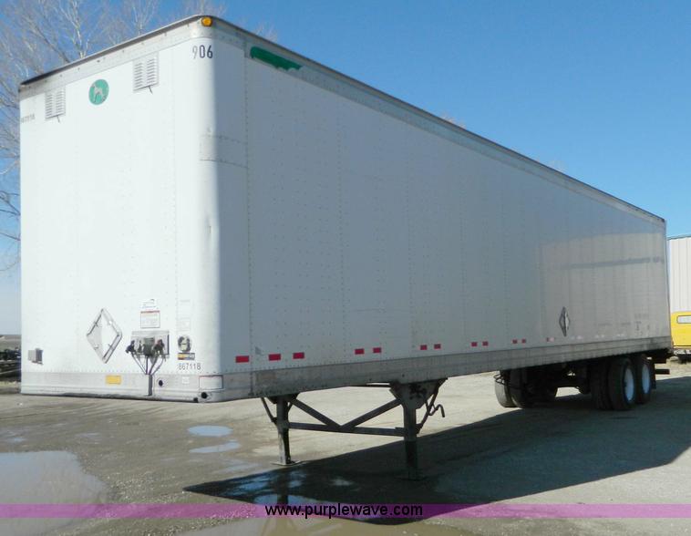 image for item D8759 2001 Great Dane box van trailer