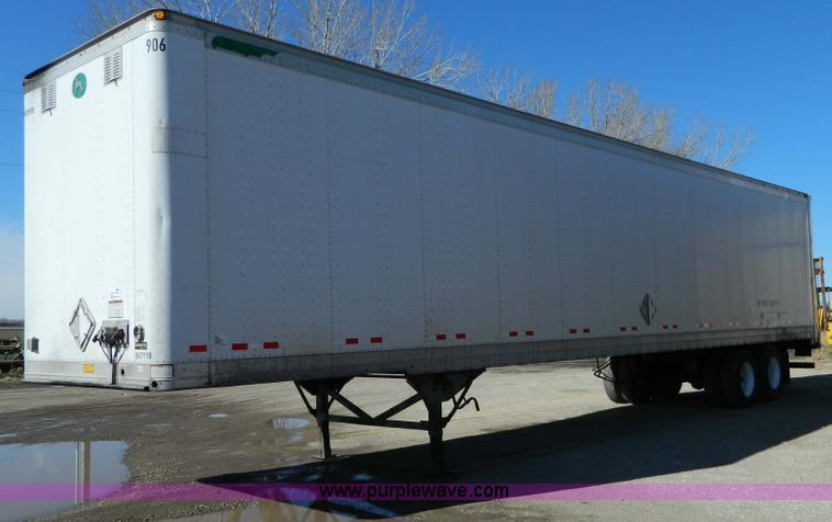 image for item D8759 2001 Great Dane box van trailer