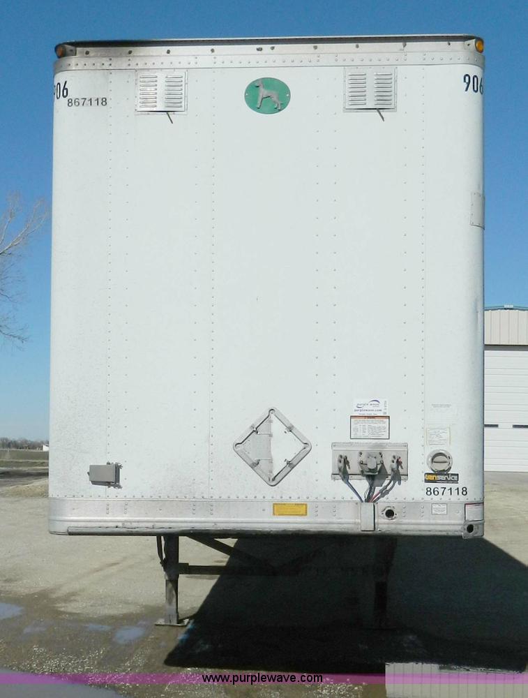 image for item D8759 2001 Great Dane box van trailer