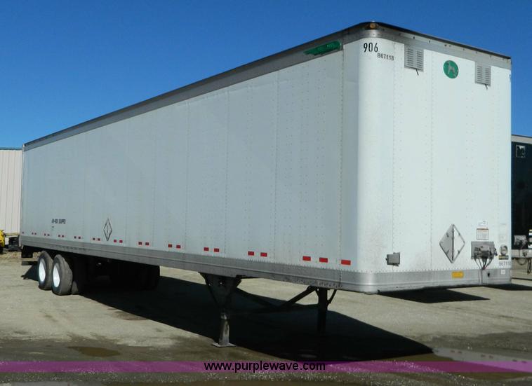 image for item D8759 2001 Great Dane box van trailer