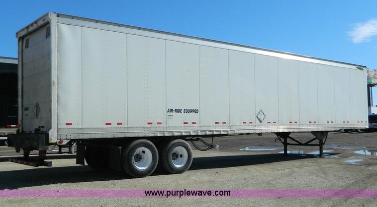 image for item D8759 2001 Great Dane box van trailer