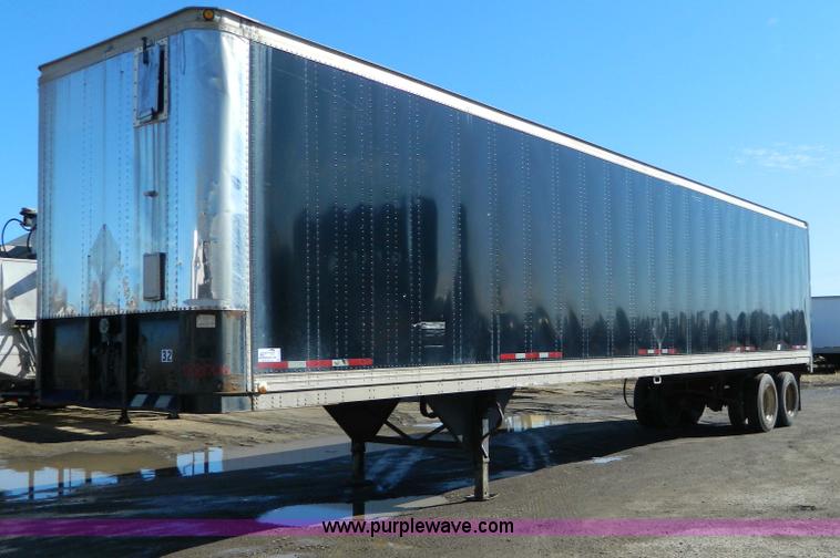 image for item D8760 1990 Trailmobile box van trailer