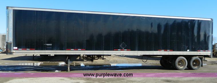 image for item D8760 1990 Trailmobile box van trailer