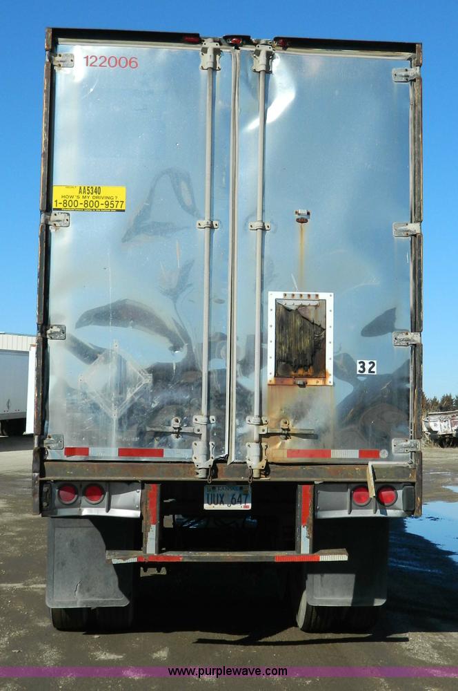 image for item D8760 1990 Trailmobile box van trailer