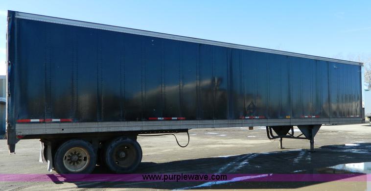 image for item D8760 1990 Trailmobile box van trailer