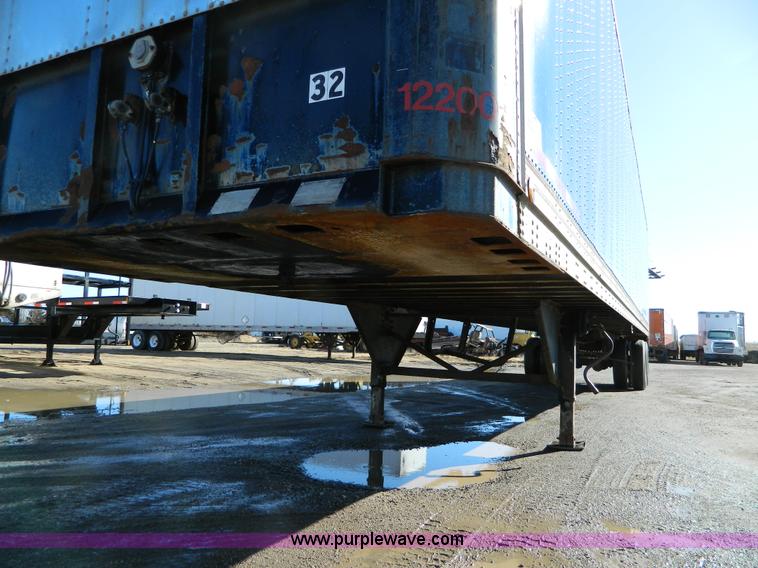 image for item D8760 1990 Trailmobile box van trailer