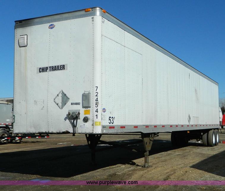image for item D8761 1997 Utility box van trailer