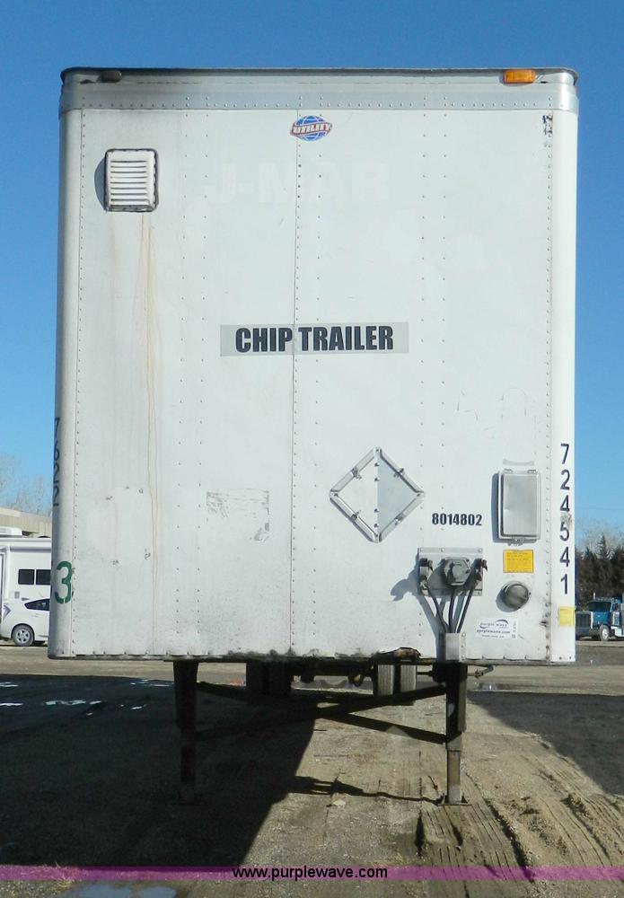 image for item D8761 1997 Utility box van trailer