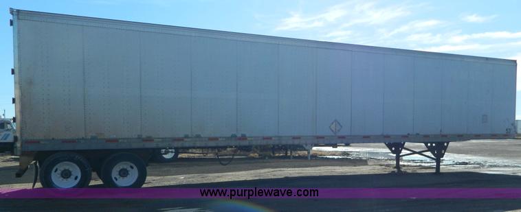 image for item D8761 1997 Utility box van trailer