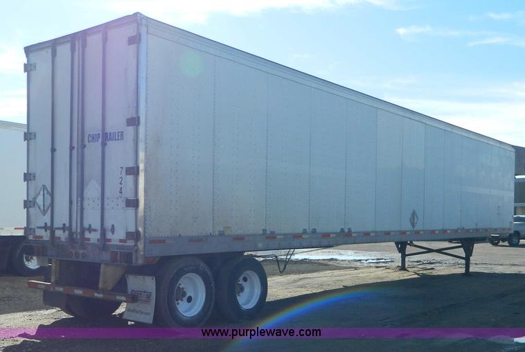 image for item D8761 1997 Utility box van trailer