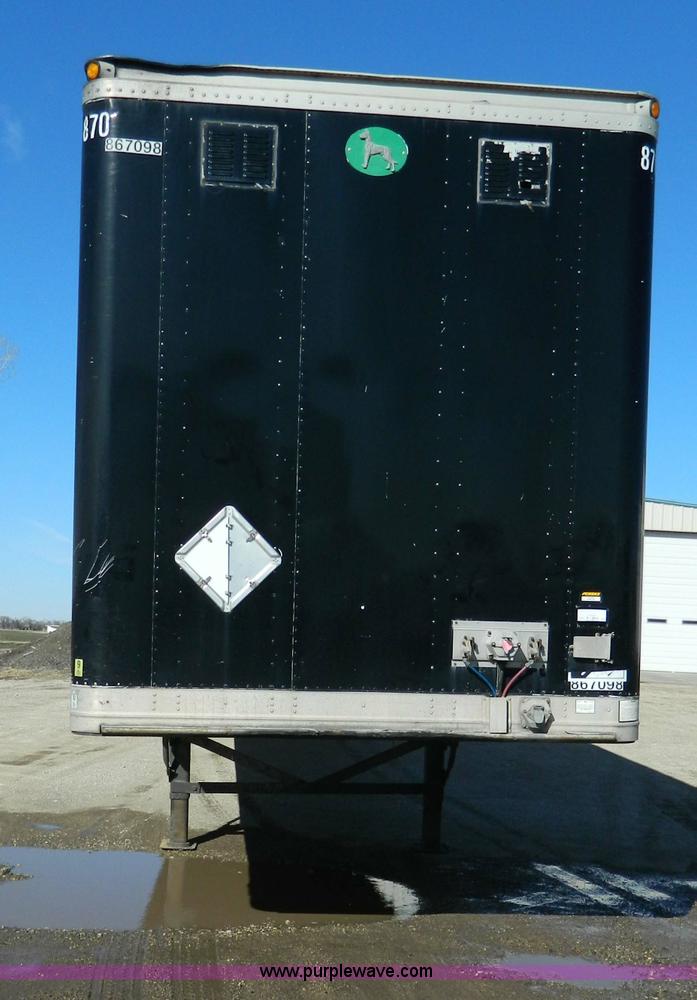 image for item D8762 2000 Great Dane box van trailer