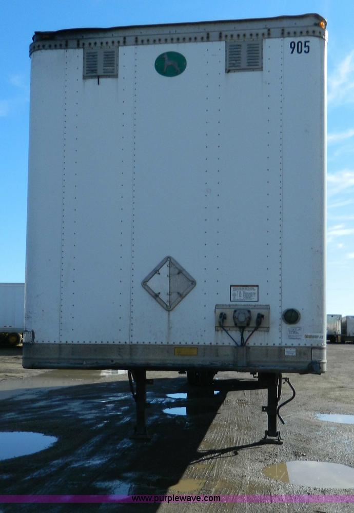 image for item D8764 2001 Great Dane box van trailer