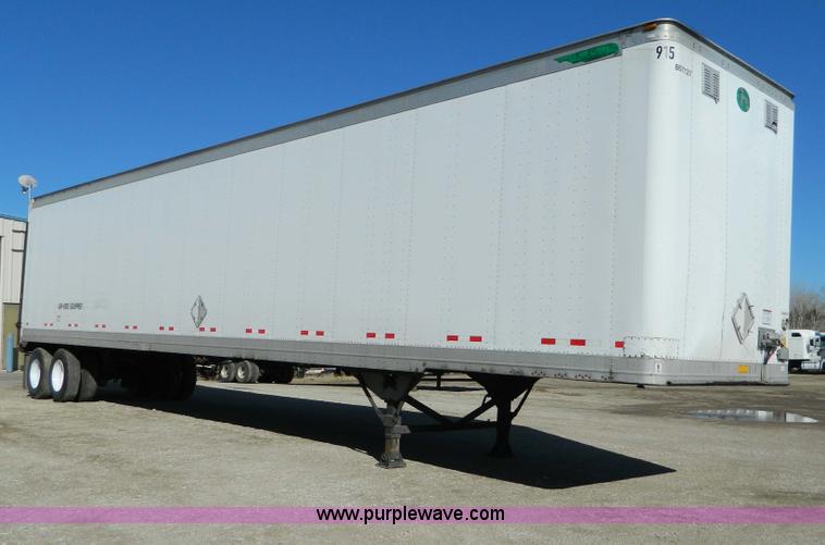 image for item D8765 2001 Great Dane box van trailer