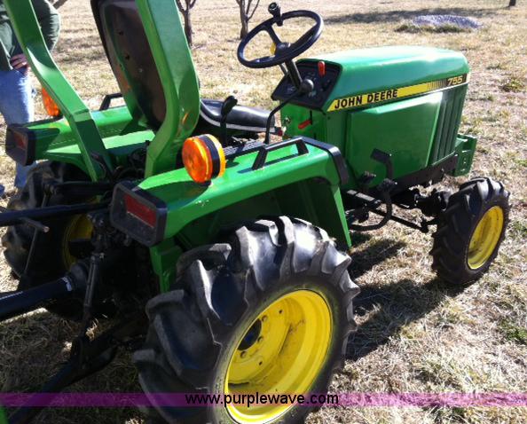 image for item A1847 John Deere 755 MFWD tractor