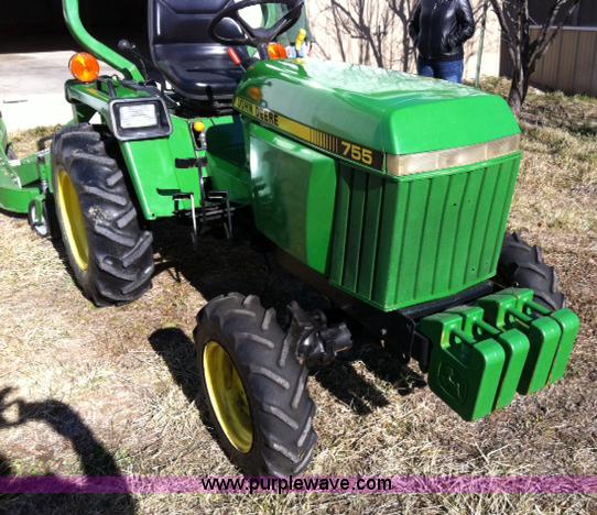 image for item A1847 John Deere 755 MFWD tractor