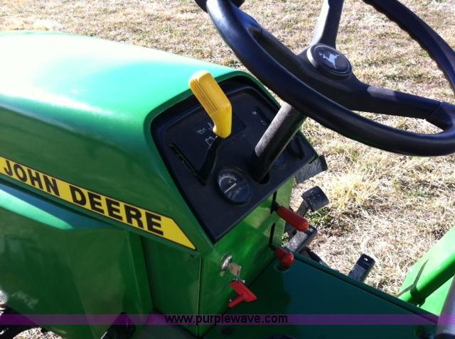 image for item A1847 John Deere 755 MFWD tractor