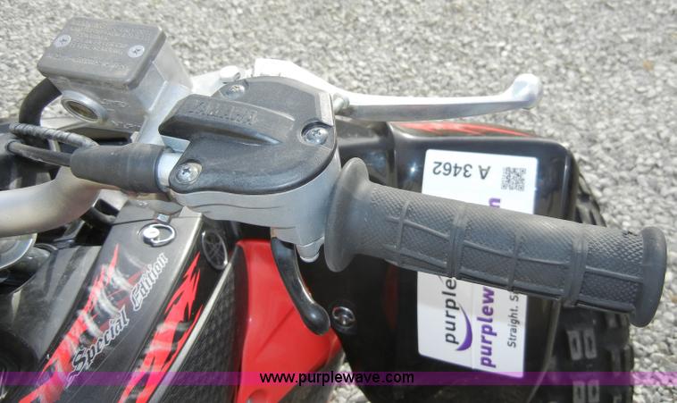 image for item A3462 2011 Yamaha YFZ450R ATV