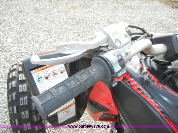 image for item A3462 2011 Yamaha YFZ450R ATV