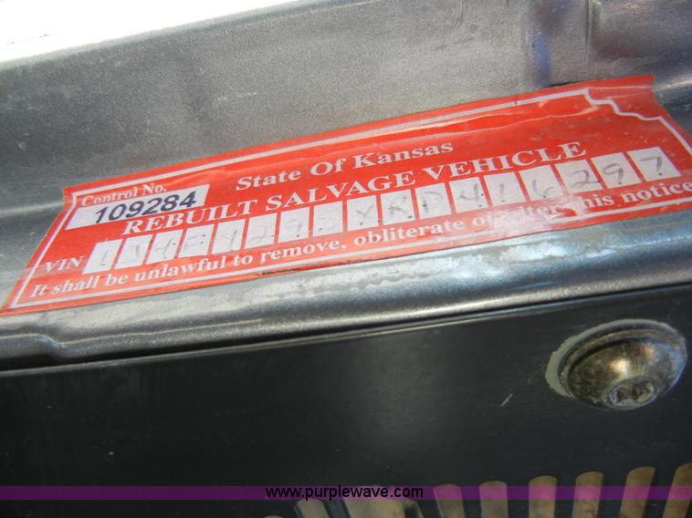 image for item A3467 1994 Jeep Wrangler SUV