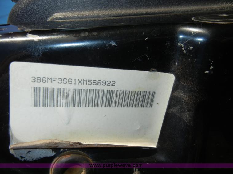 image for item A3476 1999 Dodge Ram 3500 pickup truck