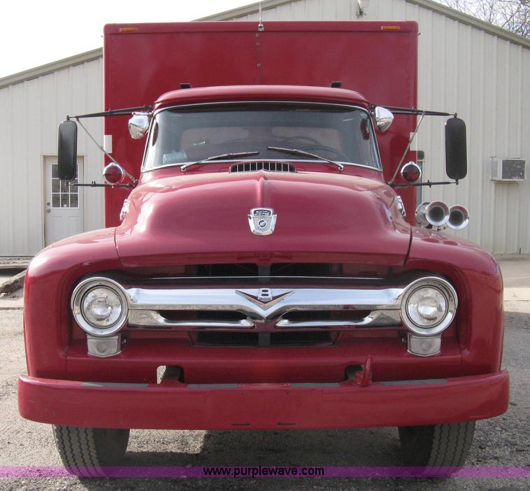 image for item A6052 1956 Ford F800 Big Job firetruck