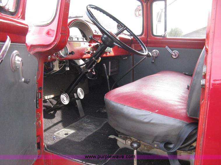 image for item A6052 1956 Ford F800 Big Job firetruck