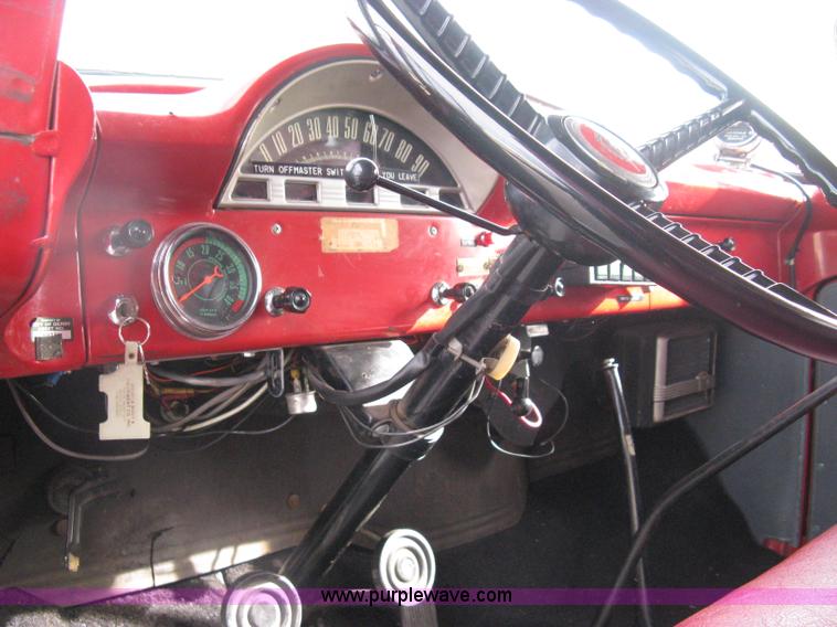 image for item A6052 1956 Ford F800 Big Job firetruck