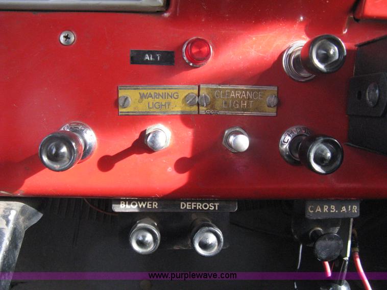 image for item A6052 1956 Ford F800 Big Job firetruck