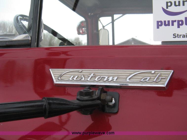 image for item A6052 1956 Ford F800 Big Job firetruck