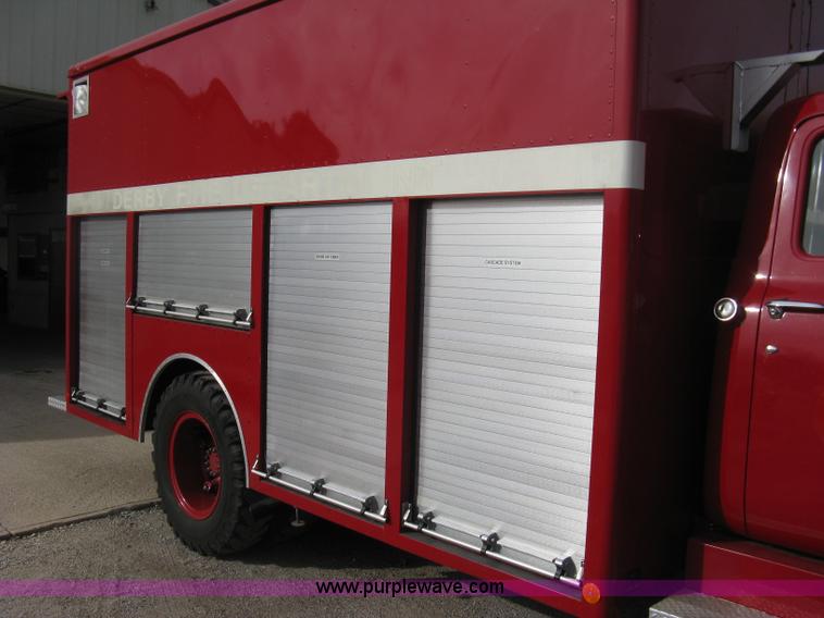 image for item A6052 1956 Ford F800 Big Job firetruck