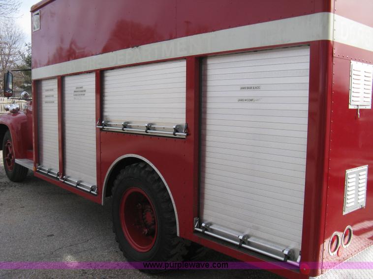 image for item A6052 1956 Ford F800 Big Job firetruck