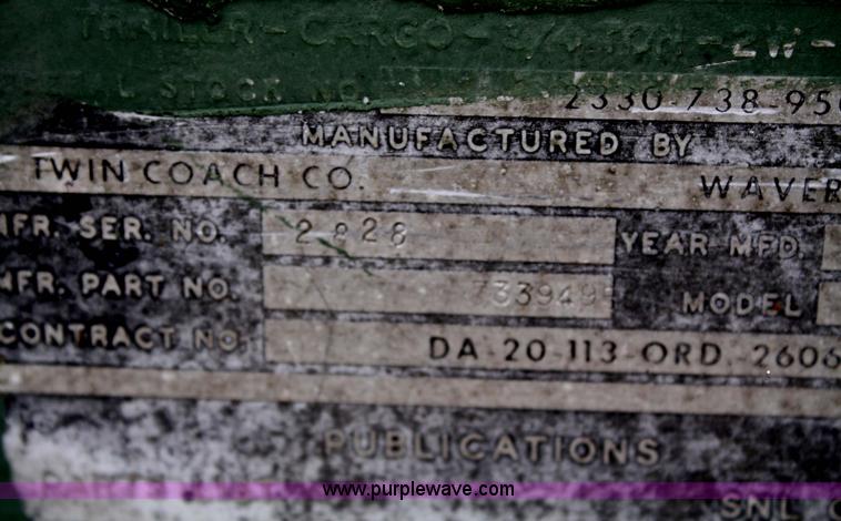 image for item A6746 Military dump trailer