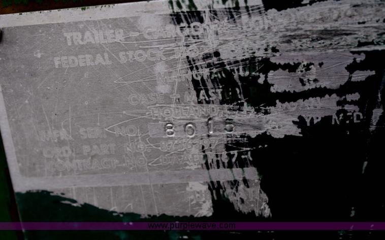 image for item A6749 Military dump trailer