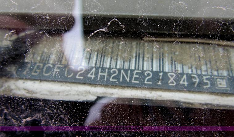 image for item B2593 1992 Chevrolet 2500 pickup truck with service bed