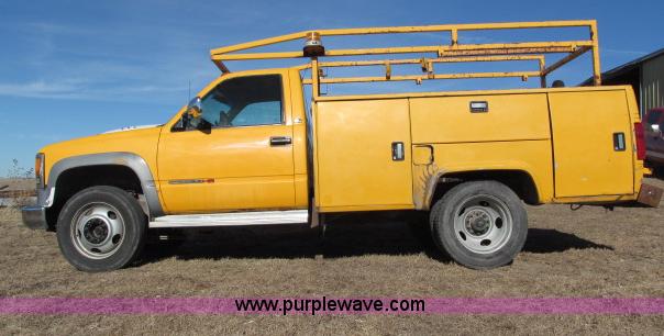 image for item B5083 1996 GMC Sierra 3500HD SL service truck