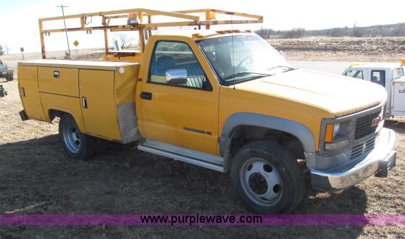 image for item B5083 1996 GMC Sierra 3500HD SL service truck