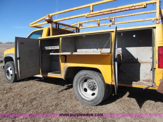 image for item B5083 1996 GMC Sierra 3500HD SL service truck