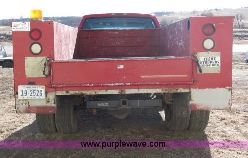 image for item B5086 1997 Chevrolet Cheyenne 3500 crew cab service truck