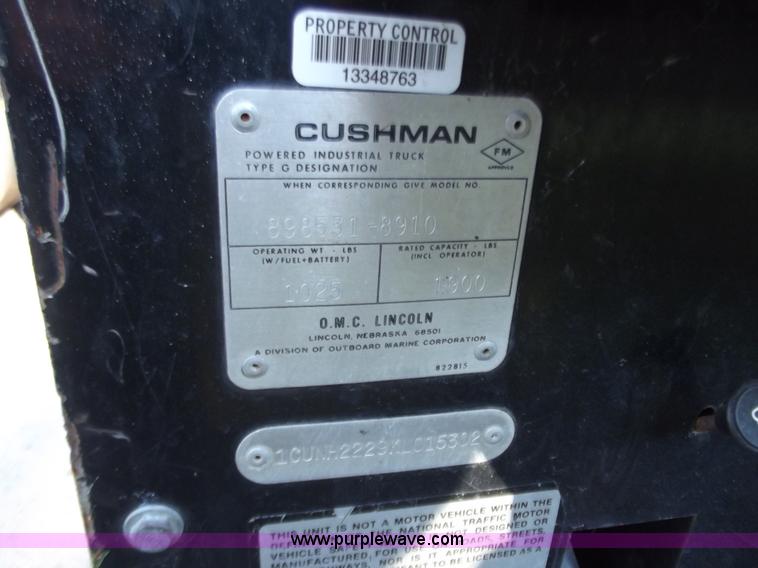 image for item B6159 Cushman three wheel cart