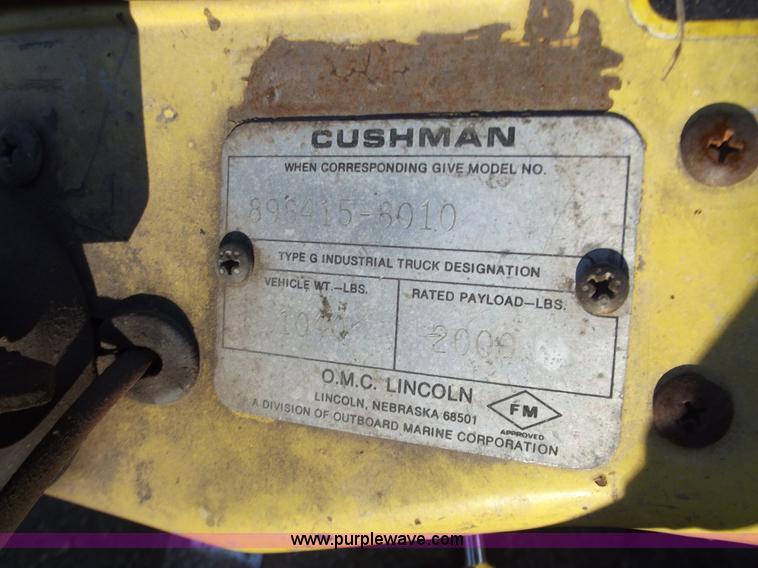 image for item B6161 Cushman three wheel welding cart