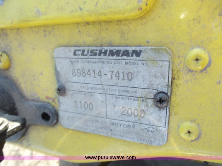 image for item B6162 Cushman three wheel welding cart