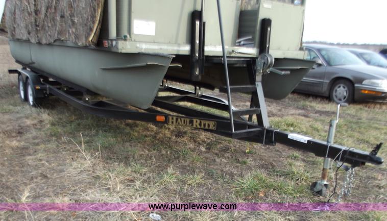 image for item B6188 2005 Haul Rite FS24T 24' pontoon boat trailer