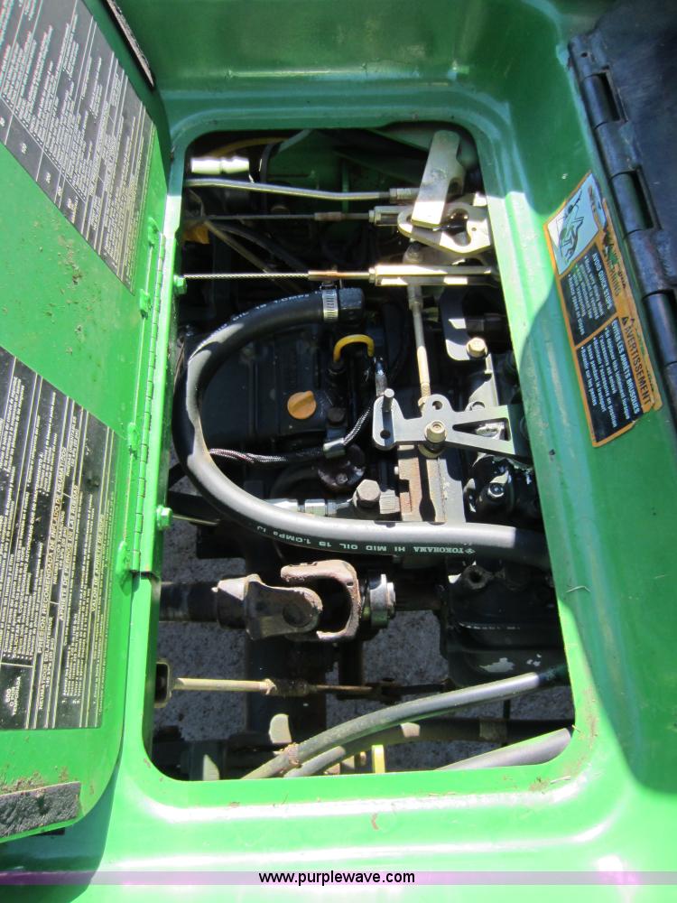 image for item B9072 John Deere 1445 lawn mower