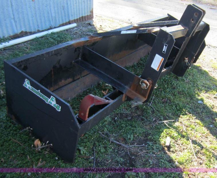 image for item B9074 ArmstrongAg 8' box blade with five teeth