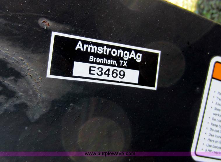image for item B9074 ArmstrongAg 8' box blade with five teeth